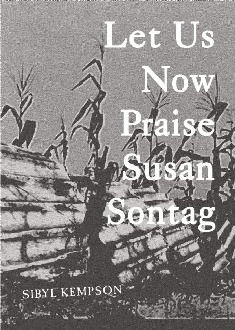Book cover image for Let Us Now Praise Susan Sontag ISBN: 9780989739351